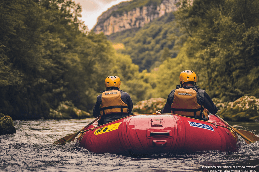 El rafting mejora tu salud física y mental, reduce el estrés, impulsa el ánimo y fortalece habilidades al cooperar en un entorno natural desafiante.