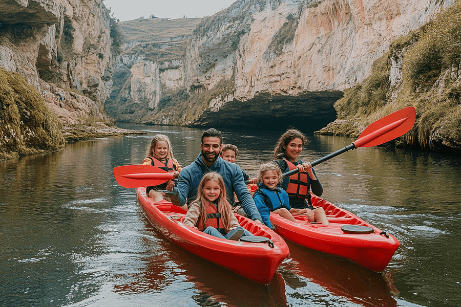 Explora Asturias en familia con actividades seguras como el descenso del Sella. Disfruta de alojamiento cómodo y haz del viaje una aventura educativa.