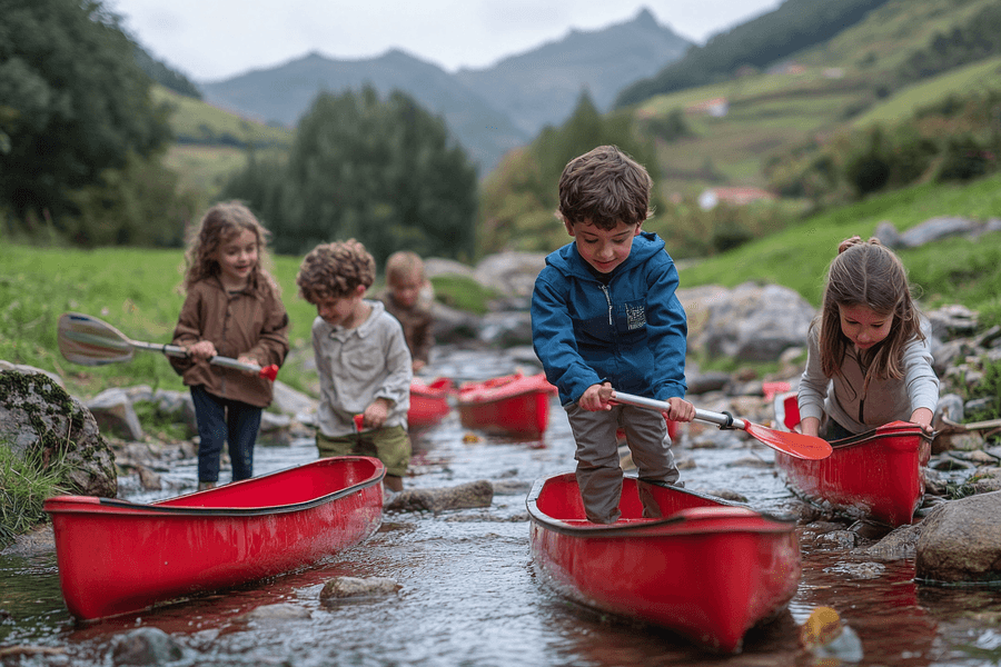 La naturaleza es un aula perfecta para los niños, donde el aprendizaje es una aventura que fomenta creatividad, salud y habilidades sociales futuras.