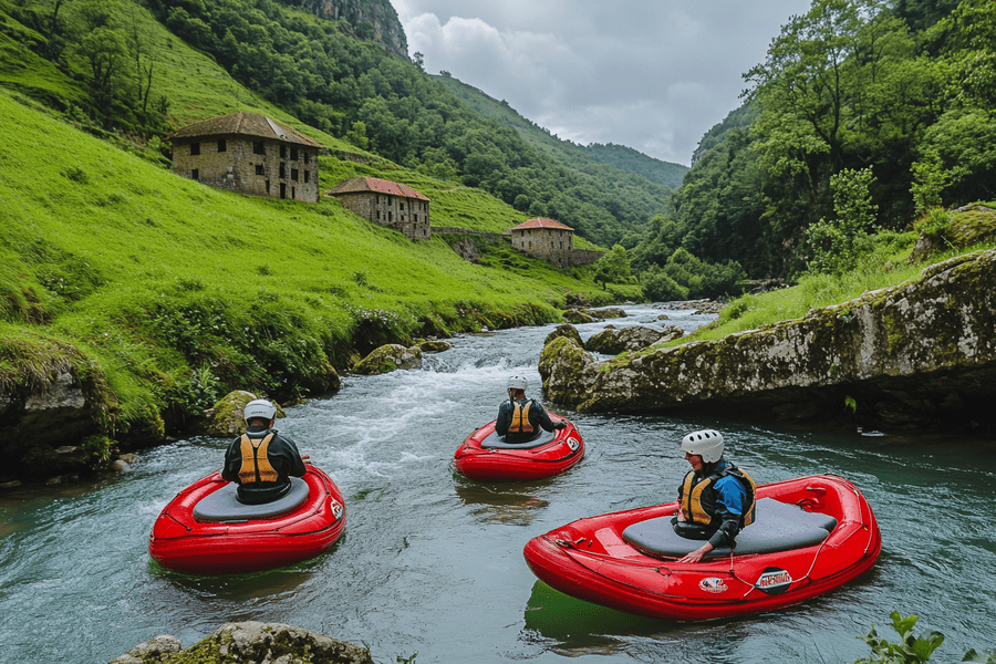 Asturias es un paraíso natural ideal para aventuras inolvidables como el descenso del Sella, rafting o espeleobarranquismo. ¡Embárcate en estas experiencias!