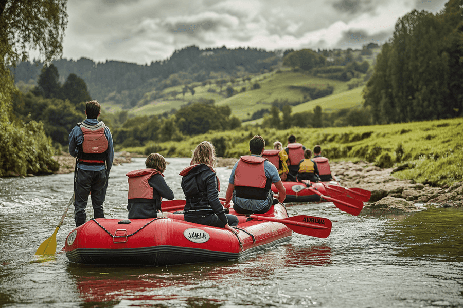 Vive la emoción del rafting familiar en el norte de España. Disfruta la naturaleza y crea recuerdos inolvidables con seguridad y confort. ¡Reserva ahora!