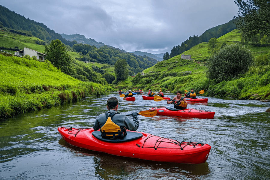Descubre el emocionante descenso del río Sella en Asturias. Planea tu ruta y transporte, verifica condiciones y sigue normas de seguridad para disfrutar al máximo.