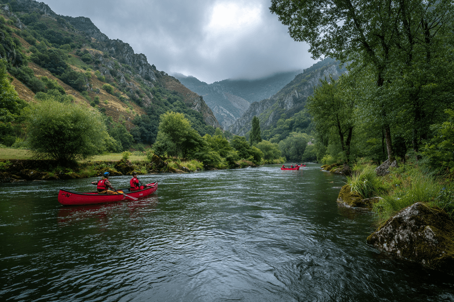 Asturias, el paraíso del norte, ofrece emocionantes aventuras como descensos de ríos y espeleología, ideal para los amantes de la naturaleza.