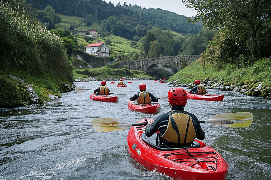 Sumérgete en la emoción del descenso de ríos: descubre paisajes impresionantes, aprende sobre el equipo necesario y disfruta de aventura segura con amigos o familia.