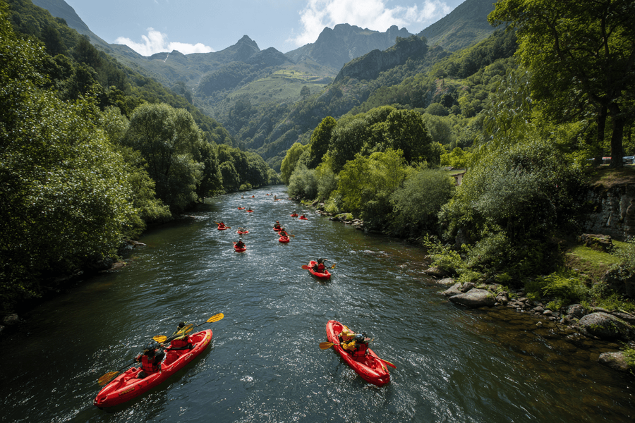 Vive la emoción del Descenso del Sella en Asturias, un evento que combina deporte, tradición y naturaleza desde 1929. ¡Únete a esta fiesta única!