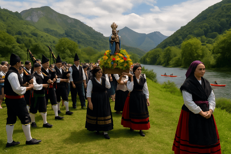 Asturias, con sus festividades, combina tradición y cultura. Desde Covadonga al Descenso del Sella, cada evento conecta con las raíces asturianas.