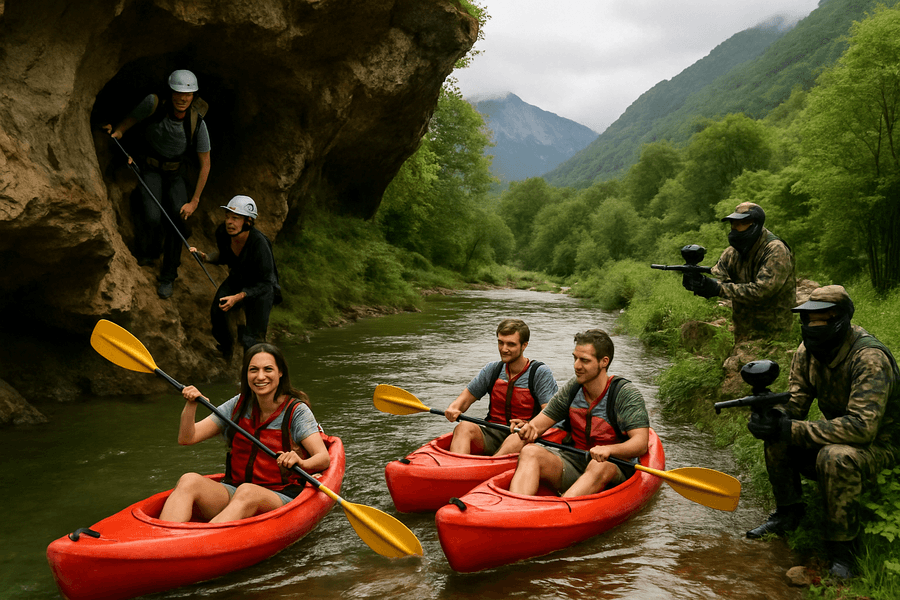 Asturias, en el norte de España, es un paraíso natural perfecto para actividades grupales como descenso de ríos, espeleología y paintball. Ideal para aventuras inolvidables.