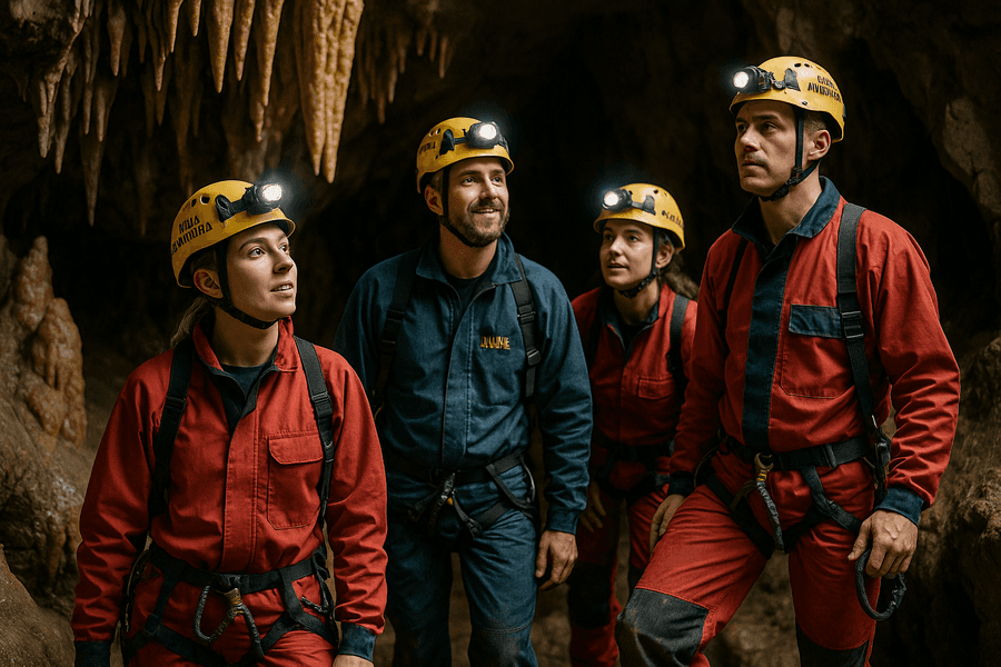 Explora las cuevas de Asturias y descubre su belleza subterránea, apta para todos los públicos, con una experiencia segura y equipada para aventureros.