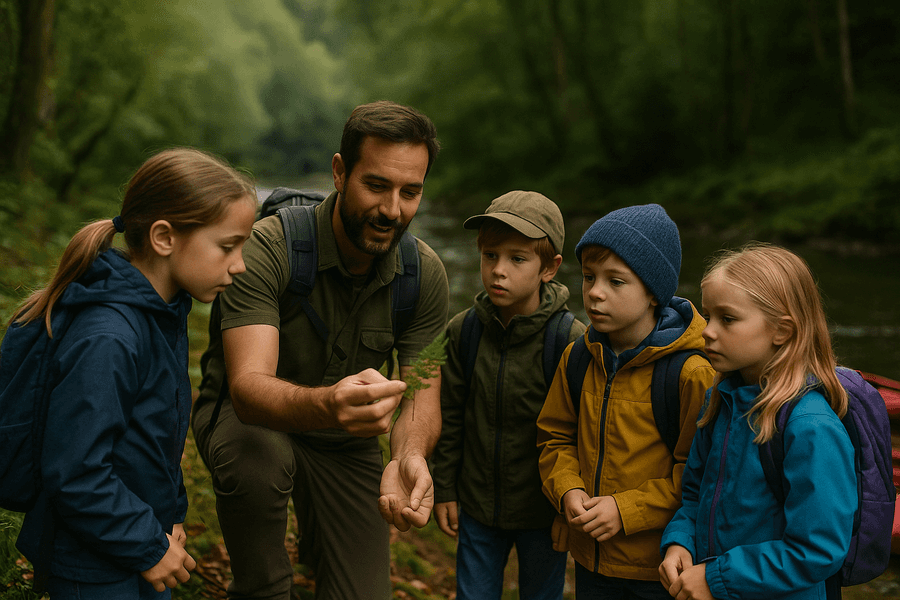 Explora la naturaleza con actividades educativas que inspiran a tus hijos amor por el entorno y enseñan responsabilidad ambiental y trabajo en equipo.