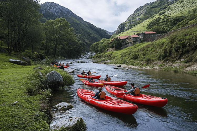 Disfruta de una despedida de soltero única en Asturias: aventura al aire libre, desde el descenso del Sella hasta explorar cuevas, y deleita la gastronomía local.