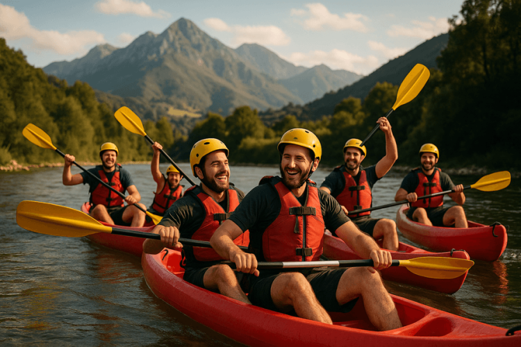 ¿Quieres una despedida de soltero emocionante? Disfruta en Asturias de actividades de aventura como descenso de ríos y barranquismo en plena naturaleza.